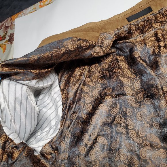 Orvieto - Brown Blazer Jacket - Three buttons - 46R (XL) - Picture 9 of 15